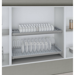 Giá bát cố định inox SUS304 nan Oval Eurogold EPO8360