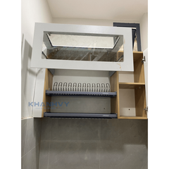 Giá bát cố định inox SUS304 nan Oval Eurogold EPO8380