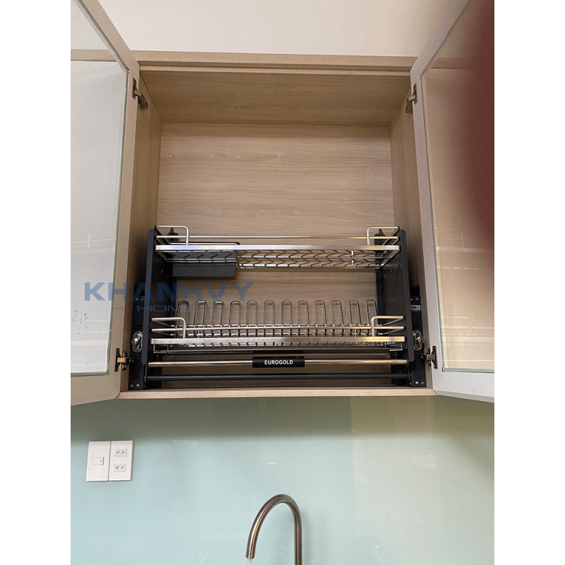 Giá bát di dộng inox SUS304 nan Oval Eurogold EPV9090