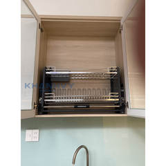 Giá bát di dộng inox SUS304 nan Oval Eurogold EPV9090