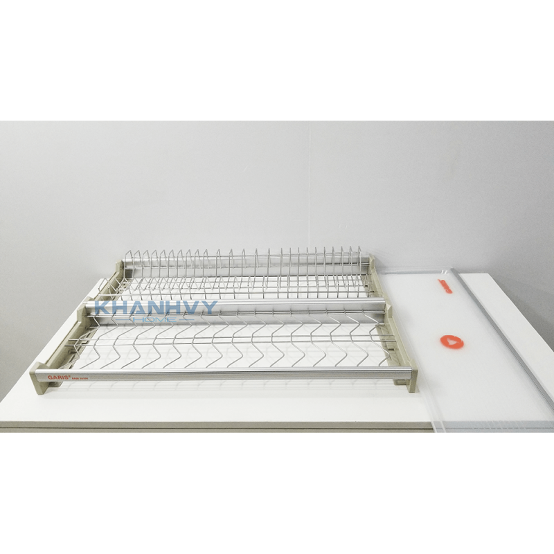 Giá bát đĩa cố định 2 tầng Garis GB04.90E