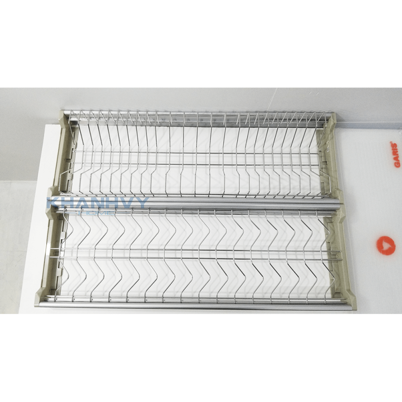 Giá bát đĩa cố định 2 tầng Garis GB04.90E
