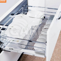 Giá bát đĩa đa năng cánh mở hoặc kéo Garis GD02.60E
