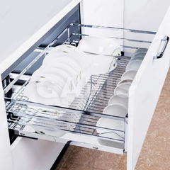 Giá bát đĩa đa năng cánh mở hoặc kéo Garis GD02.80E
