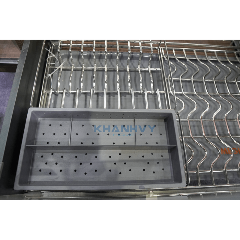 Giá bát đĩa, thìa đũa vách hộp Garis MD02.80V