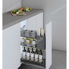 Giá dao thớt đa năng inox SUS304 nan Oval Eurogold EPV2025