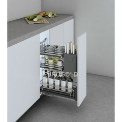 Giá dao thớt đa năng inox SUS304 nan Oval Eurogold EPV2030