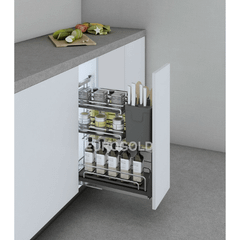 Giá dao thớt đa năng inox SUS304 nan Oval Eurogold EPV2040
