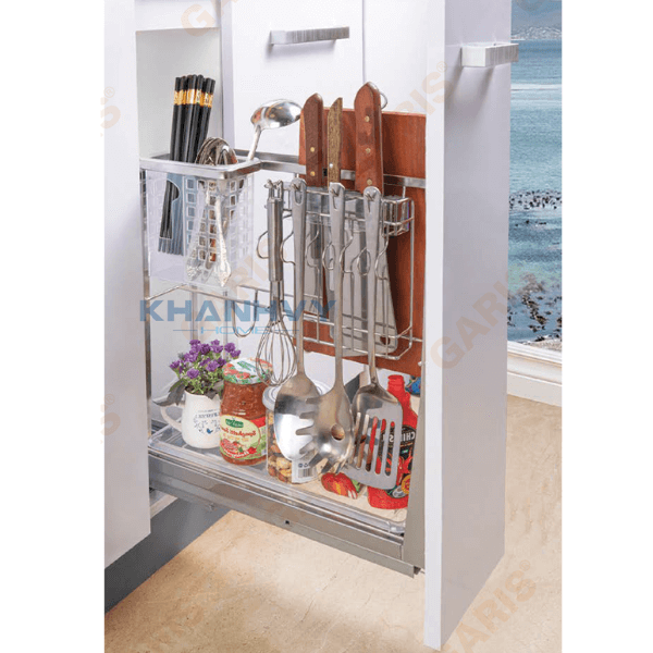 Giá dao thớt, gia vị cánh kéo Garis GM02.20E