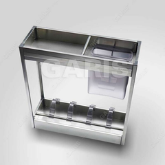Giá dao thớt, gia vị, chai lọ cánh kéo Garis GK01.20