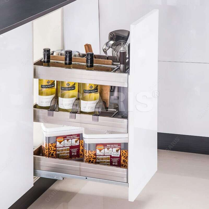 Giá dao thớt, gia vị, chai lọ cánh kéo Garis GK01.20