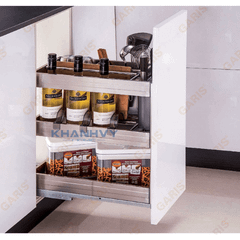 Giá dao thớt, gia vị, chai lọ cánh kéo Garis GM01.30