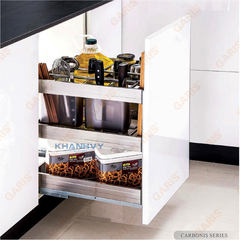 Giá dao thớt, gia vị, chai lọ cánh kéo Garis GM01.40