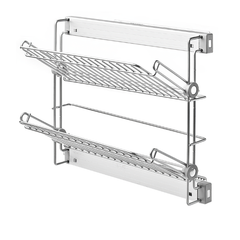 Giá để giày Hafele 2 khay lắp phải 805.81.076
