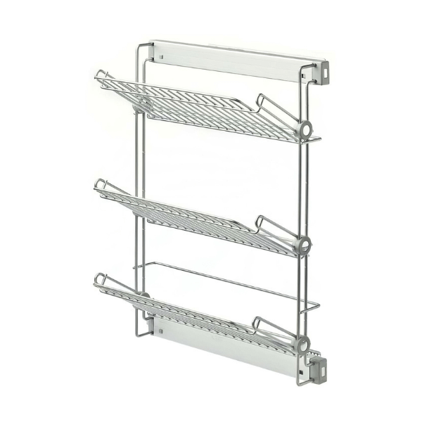 Giá để giày Hafele 3 khay lắp phải 805.81.074
