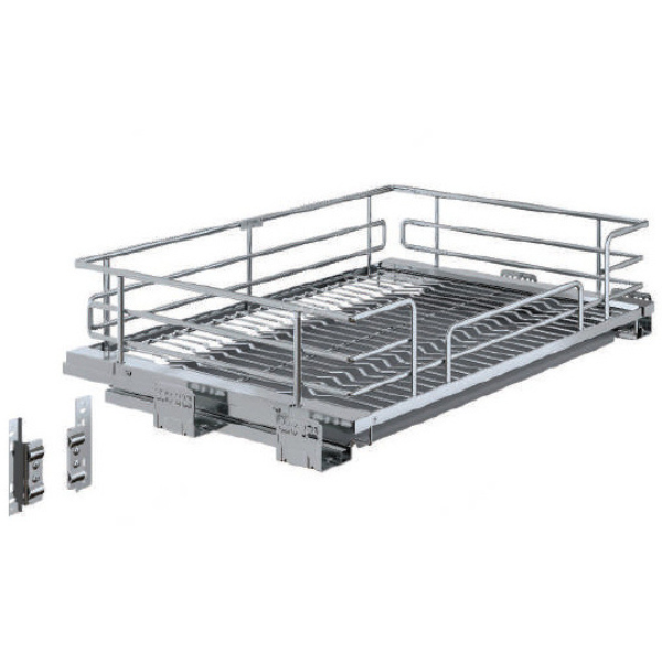 Giá đựng xoong nồi nan Oval âm tủ-gắn cánh Eurogold EPO6370
