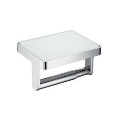 Giá treo giấy vệ sinh mặt kiếng trắng Hafele 495.80.231