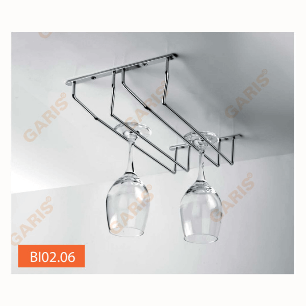 Giá treo ly đôi Garis BI02.06