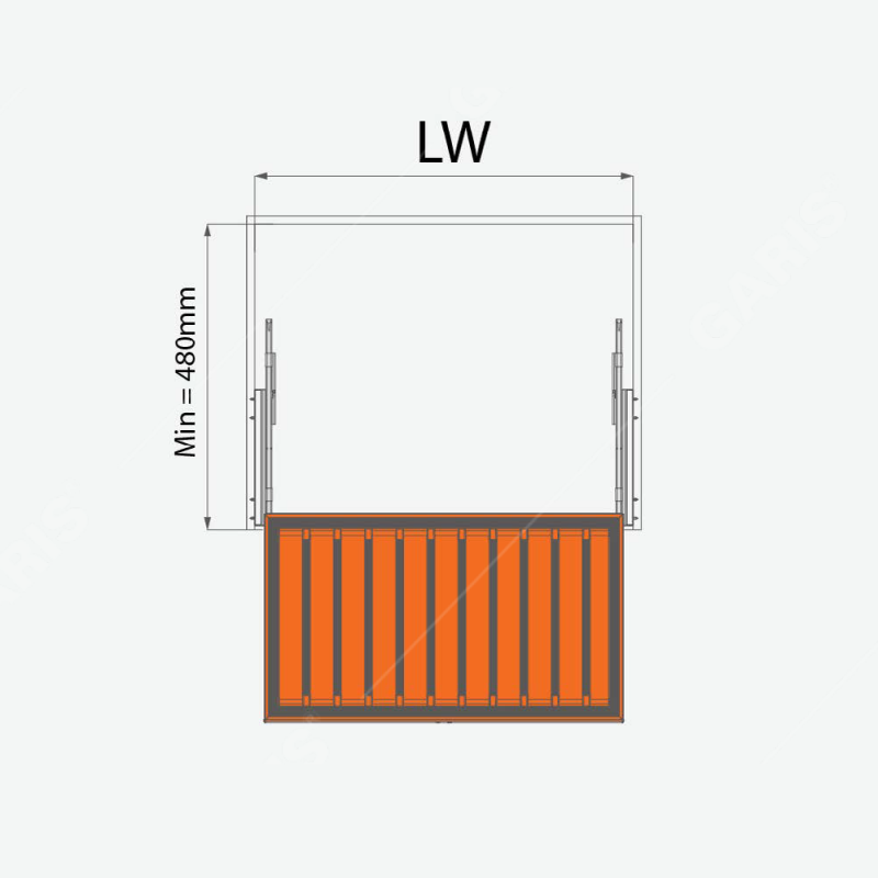 Giá treo quần âu Garis GW04.6R