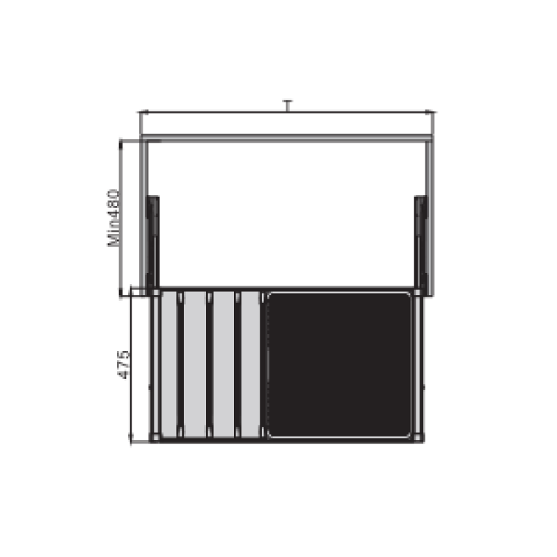 Giá treo quần với rổ đa năng Imundex 7 903 005