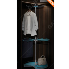 Giá xoay, treo góc tủ quần áo, 1 tầng Garis GW33E
