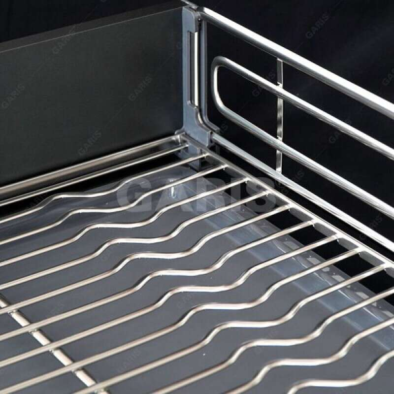 Giá xoong nồi vách hộp, cánh kéo Garis MP02.70V