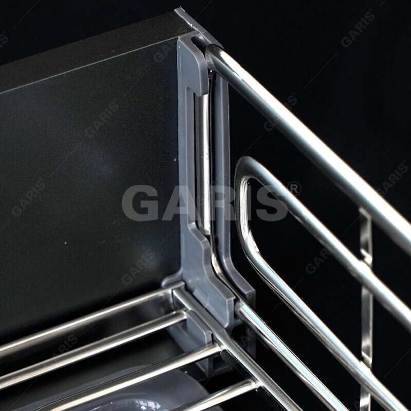 Giá xoong nồi vách hộp, cánh kéo Garis MP02.70V