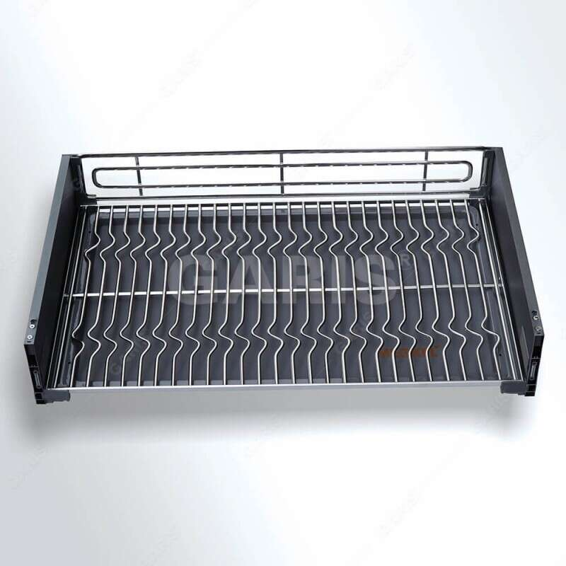 Giá xoong nồi vách hộp, cánh kéo Garis MP02.80V