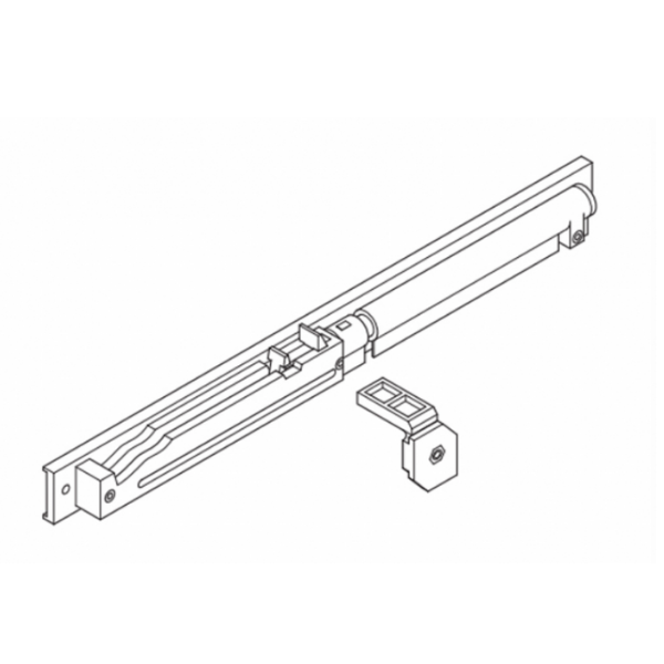 Giảm chấn và tự đóng cho cửa nặng 35kg Hafele MS: 403.50.999