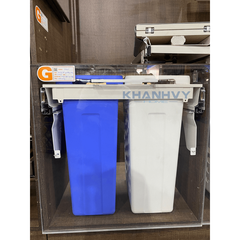 Giỏ để đồ giặt đôi, 70L Garis GW29