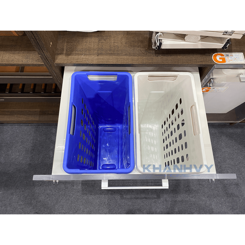 Giỏ để đồ giặt đôi, 70L Garis GW29