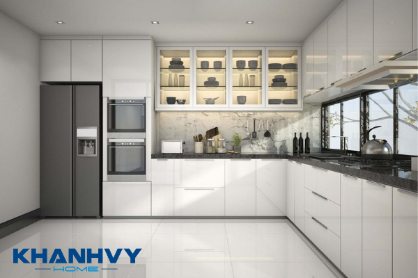 Gợi ý cách bố trí nội thất phòng bếp đẹp ấn tượng mà đơn giản