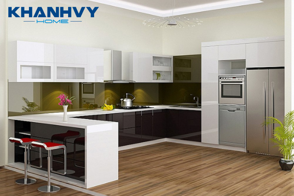 Gợi ý cách bố trí nội thất phòng bếp đẹp ấn tượng mà đơn giản