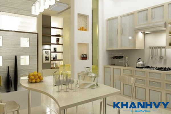 Gợi ý cách bố trí nội thất phòng bếp đẹp ấn tượng mà đơn giản