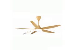 Quạt trần Asia Lighting QT09-G-01 5 cánh màu gỗ