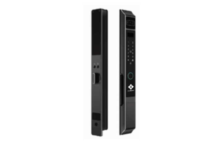Khóa vân tay cửa nhôm Hubert HB CN85F Luxury App wifi, Face ID
