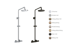 Vòi sen cây TOTO TBW07401A Nhiệt Độ Xả Xô Tròn 200mm dòng G