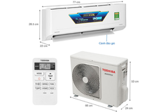 Máy lạnh Toshiba RAS-H24U2KSG-V Inverter 1 chiều 21.800 BTU 2.5HP