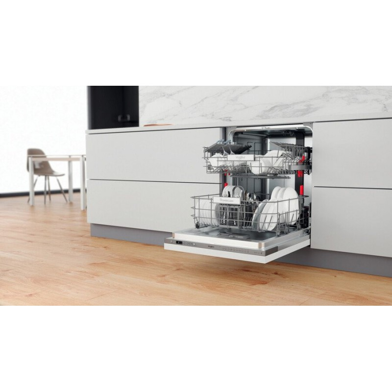 Máy rửa chén âm toàn phần 14 bộ Whirlpool WIO 3T133 P