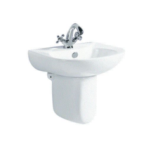 Chậu lavabo chân treo tường Atmor AT212