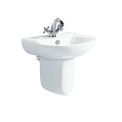 Chậu lavabo chân treo tường Atmor AT212