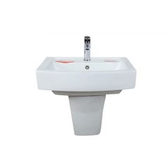 Chậu lavabo chân treo tường Atmor AT502
