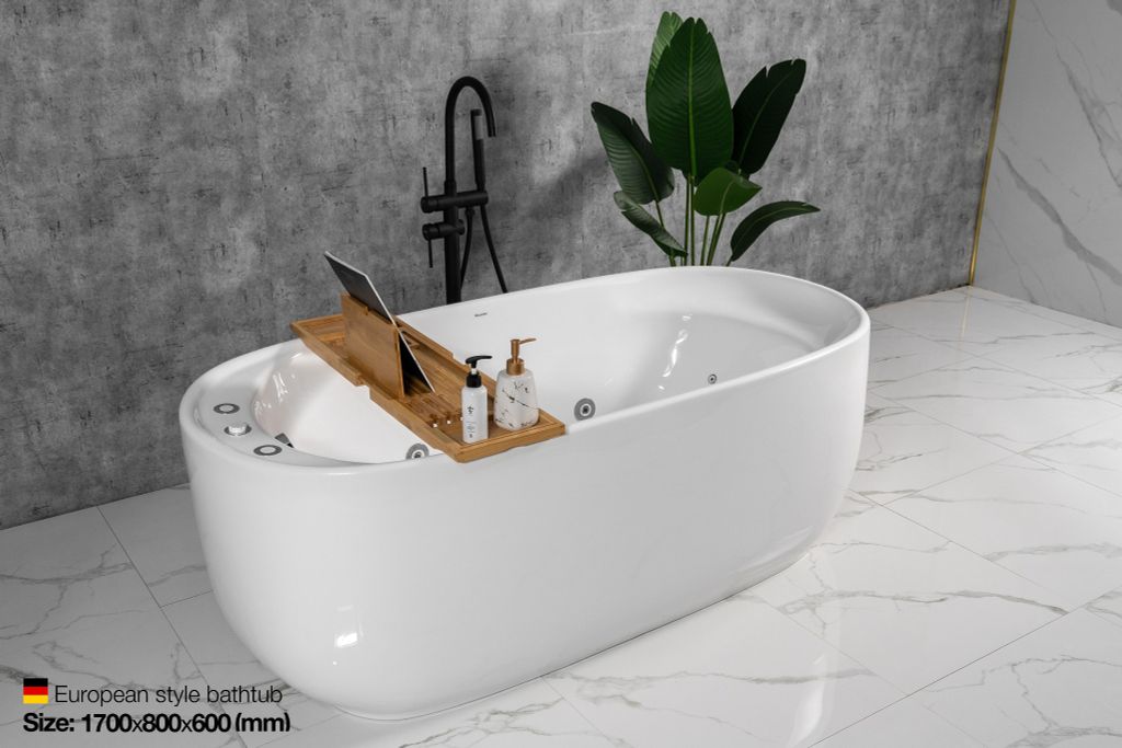 Bồn Tắm Massage Acrylic Mowoen MW8311B-170.MS