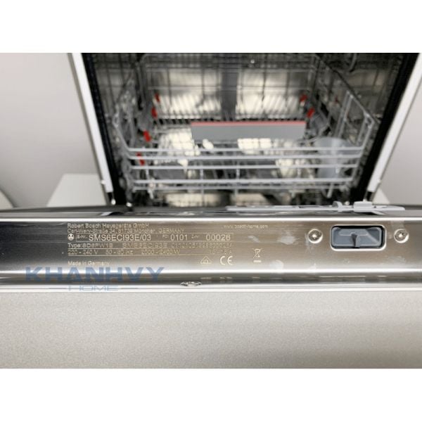 Máy rửa chén Bosch SMS6ECI93E Series 6 13 bộ, Home connect,độc lập