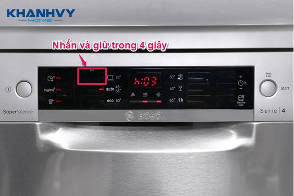 Hướng dẫn sử dụng máy rửa chén bát Bosch SM