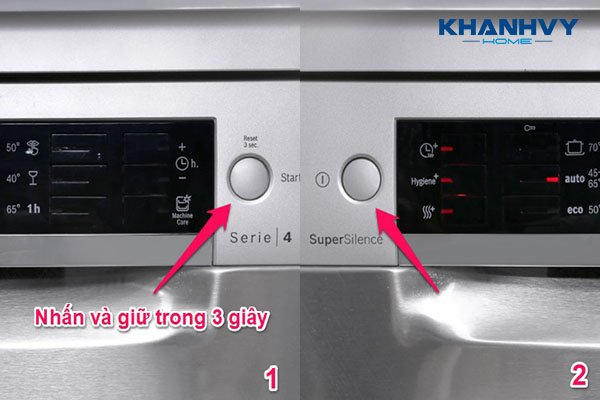 Hướng dẫn sử dụng máy rửa chén bát Bosch SM