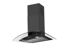 Máy hút mùi kính cong Kocher K-8872V (đen - 70cm)