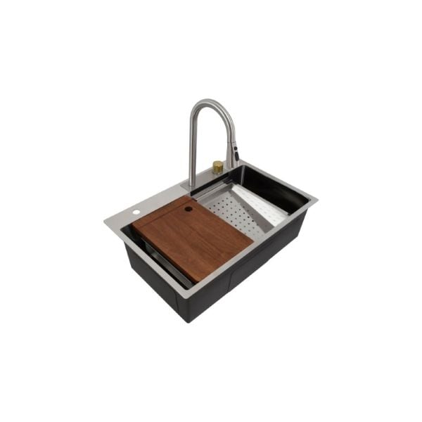 Chậu rửa chén chống xước Wabenform Maadela MDS-7547U Lechfall