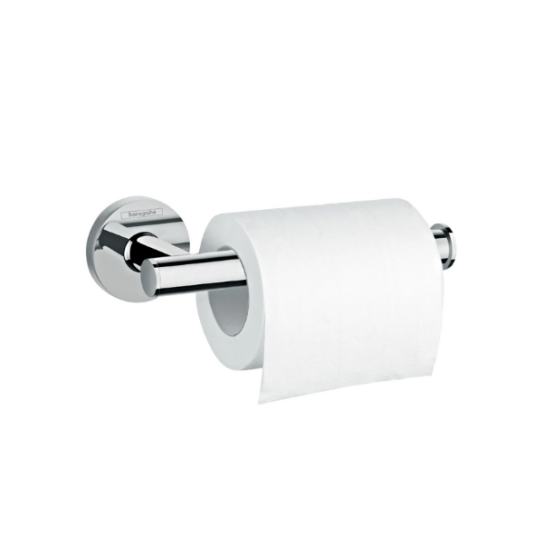 Giá treo giấy vệ sinh không có nắp che Logis Hansgrohe 580.61.340