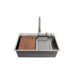 Chậu rửa chén chống xước Wabenform Maadela MDS-7547U Lechfall